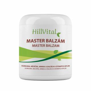 Hillvital Master balzám bolest kloubů, svalů, zad 250 ml (Bolesti kloubů, svalů a zad)