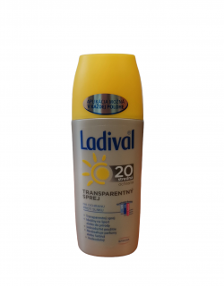 Ladival Transparent Spray transparentní sprej na ochranu proti slunci SPF20 150 ml