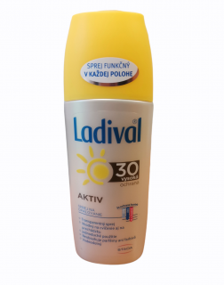 Ladival Transparent Spray transparentní sprej na ochranu proti slunci SPF30 150 ml