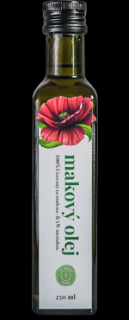 Makový olej RAW za studena lisovaný 250 ml (Prevence kardiovaskulárních onemocnění)