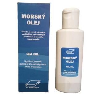 Mořský olej 100ml (Mořský olej (tedy tekuté mořské minerály) je přírodní čirý přípravek na pokožku olejové konzistence z Chorvatska z Jaderského moře.)