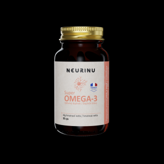 NEURINU Super OMEGA-3 90 kapsúl (Nejlepší OMEGA-3, jaké si můžete dopřát)