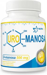 Nutricius URO MANOSA D manosa 500 mg 40 tablet