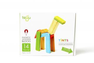 Tegu Magnetická stavebnice Tints 14 ks