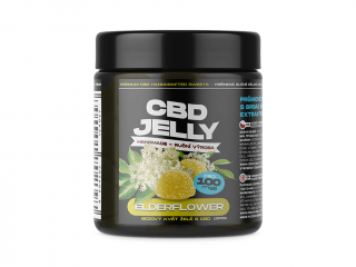 CBD Jelly - želé bezový květ s 10 mg CBD