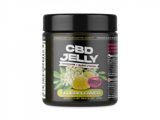 CBD Jelly - želé bezový květ s 25 mg CBD