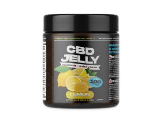 CBD Jelly - želé citron s 10 mg CBD
