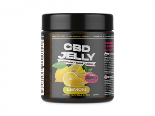 CBD Jelly - želé citron s 25 mg CBD