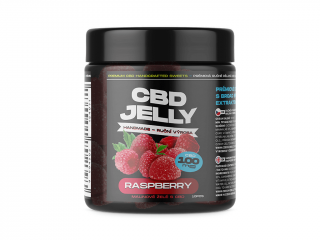 CBD Jelly - želé malina s 10 mg CBD