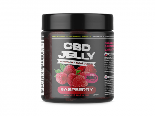 CBD Jelly - želé malina s 25 mg CBD