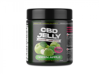 CBD Jelly - želé zelené jablko s 25 mg CBD