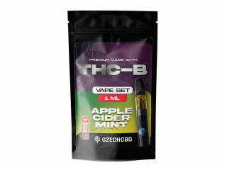 THC-B Vapovací set Apple Cider-Mint 1 ml