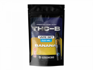THC-B Vapovací set Banana 0,5 ml