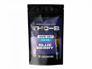 THC-B Vapovací set Blueberry 0,5 ml