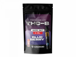 THC-B Vapovací set Blueberry 1 ml