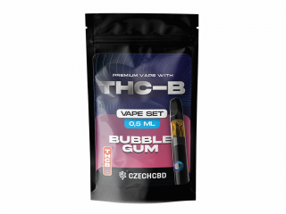 THC-B Vapovací set Bubble Gum 0,5 ml