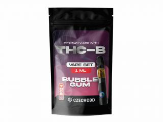 THC-B Vapovací set Bubble Gum 1 ml