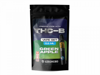 THC-B Vapovací set Green Apple 0,5 ml