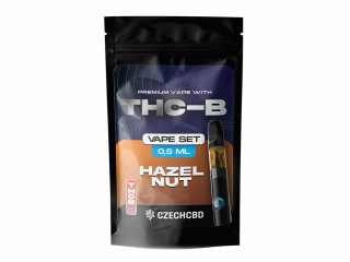 THC-B Vapovací set Hazelnut 0,5 ml