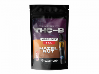 THC-B Vapovací set Hazelnut 1 ml