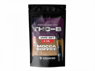 THC-B Vapovací set Mocca Coffee 1 ml