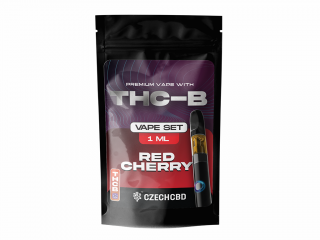 THC-B Vapovací set Red Cherry 1 ml