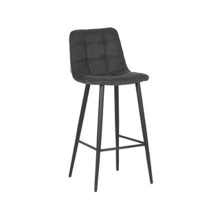 Barová židle Bar stool Jelt - Anthracite - Weave