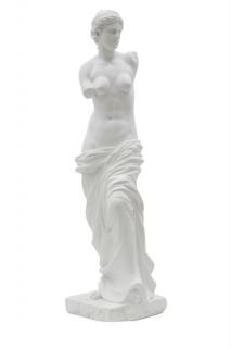 Bílá stolní dekorace Mauro Ferretti Statue, 14x12x49 cm