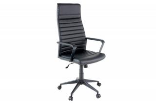 Černá kancelářská židle Lazio