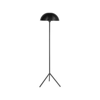 Černá kovová stojací lampa LABEL51 Mush, 150 cm