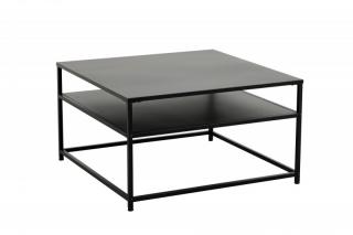 Černý kovový konferenční stolek Dura 70 cm