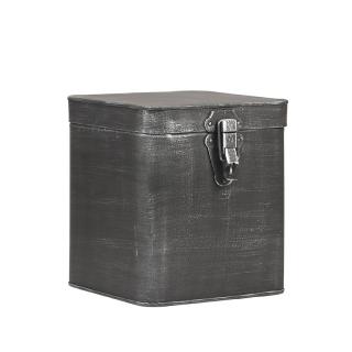 Dóza Storage boxes and baskets Opbergkist - Antique grey - Metal - XL