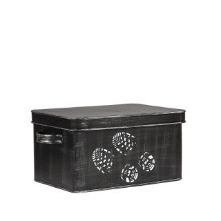 Dóza Storage boxes and baskets Schoenpoets opbergkist - Black - Metal