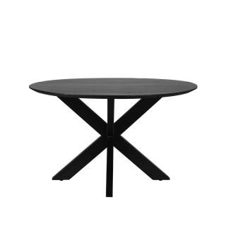 Jídelní stůl Dining table Zico - Black - Mango wood