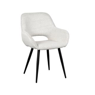Jídelní židle Dining chair Fer - Cream - Boucle