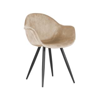 Jídelní židle Dining chair Forli - Sand - Velvet