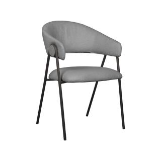 Jídelní židle Dining chair Lowen - Grey - Boucle