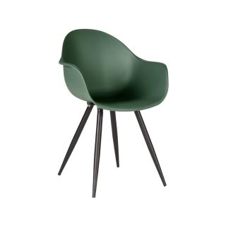 Jídelní židle Dining chair Luca - Green - Plastic