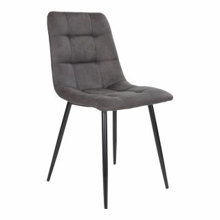 Jídelní židle Meno tmavě šedá/černá