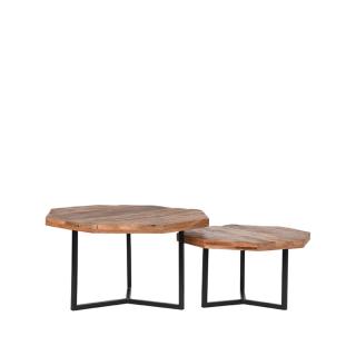 Konferenční stolek Coffee table Figure - Rough - Mango wood