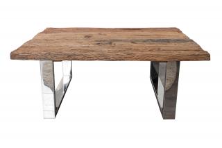 Konferenční stolek Darruto, 110 cm, recyklovaný teak