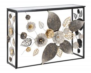 Konzole CONSOLE GLAM DARK 112X42X80 cm