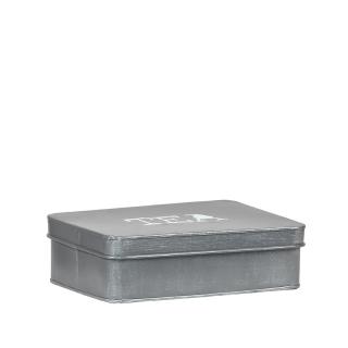 Krabička na čaj Kitchen accessory Theedoos - Grey - Metal