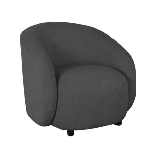 Křeslo Sofa Alby - Anthracite - Boucle