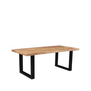 LABEL51 Dining table Zeth - Rough - Mango wood - 240x100 cm