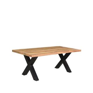 LABEL51 Dining table Zino - Rough - Mango wood - 220x100 cm