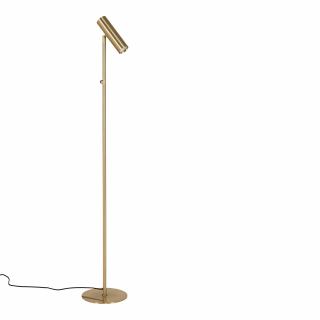 Mosazná stojací lampa Partam 150 cm