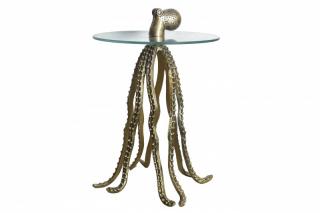 Mosazný odkládací stolek Octopus