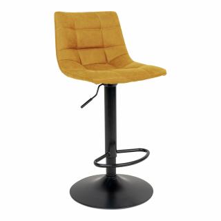 Nastavitelná barová židle Meno hořičná/černá