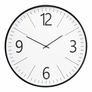 Nástěnné hodiny Birad 51 cm, černá/bílá